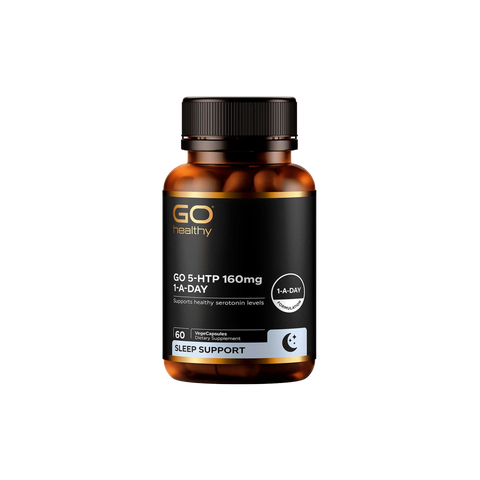 GO Healthy Go 5-HTP 160mg 1-A-Day 60 VegeCapsules