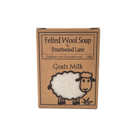 Bruntwood Lane Felted Wool Soap 100g