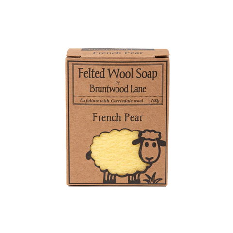 Bruntwood Lane Felted Wool Soap 100g