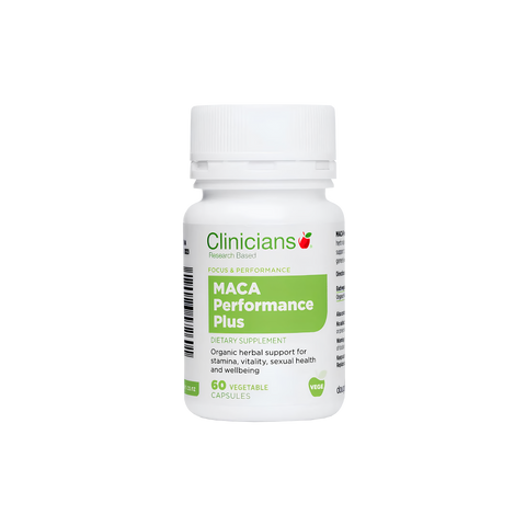 Clinicians MACA Performance Plus 60 Vege Capsules