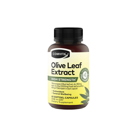Comvita Olive Leaf Extract High Strength 60 Softgel Capsules