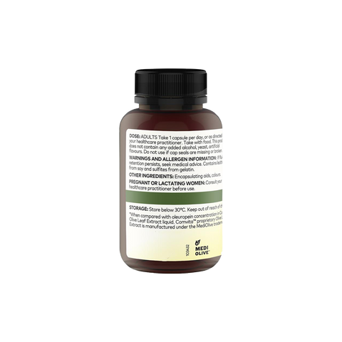 Comvita Olive Leaf Extract High Strength 60 Softgel Capsules