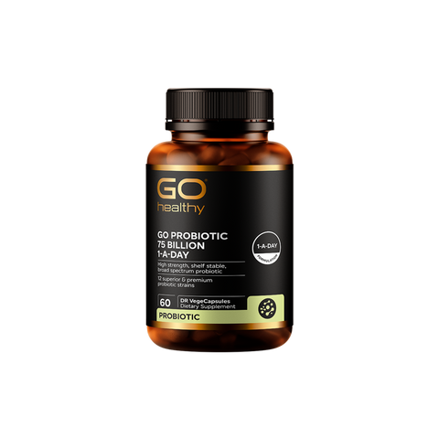 GO Healthy Go Probiotic 75Billion 1-A-DAY