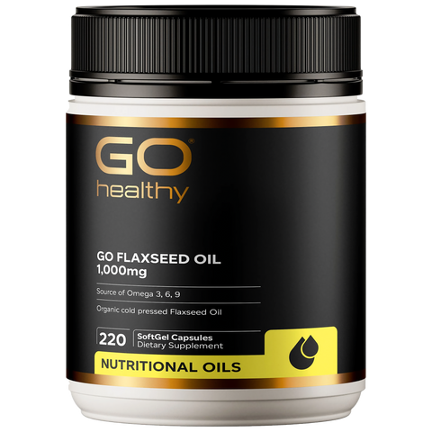 GO Healthy Go Flaxseed Oil 1000mg