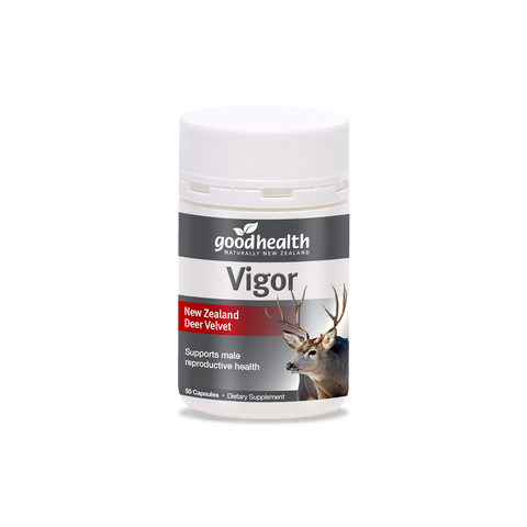 Goodhealth Vigor New Zealand Deer Velvet 50 Capsules