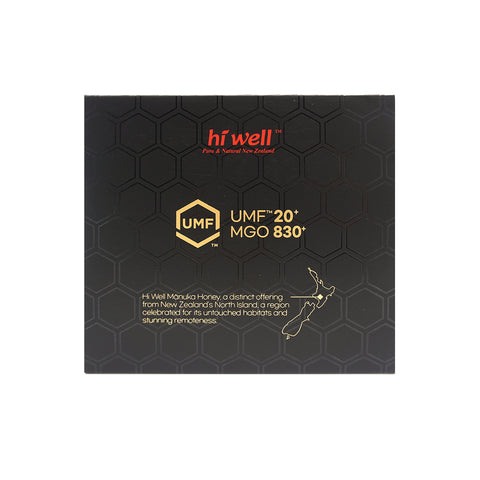 Hi Well Premium Manuka Honey UMF 20+ Sticks 360g (12g x 30's)