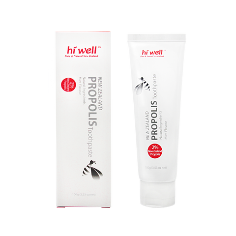 Hi Well 2% New Zealand Propolis Toothpaste 100g