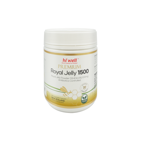 Hi Well Premium Royal Jelly 1500 300 Vege Capsules