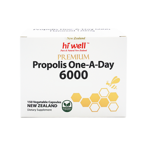 Hi Well Premium Propolis 6000 150 Vege Capsules