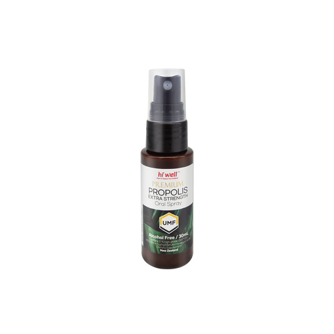 Hi Well Premium Propolis Extra Strength UMF 20+ MGO 830+ Oral Spray 30ml
