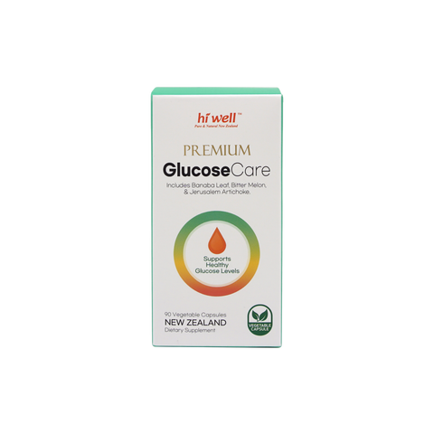 Hi Well Premium GlucoseCare 90 Vegetable Capsules