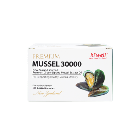 Hi Well Premium Mussel 30000 120 Softgel Capsules