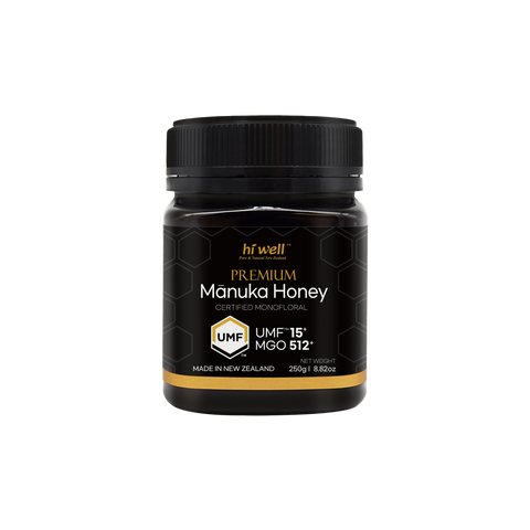 Hi Well Premium Manuka Honey UMF 15+ 250g (MGO 512)