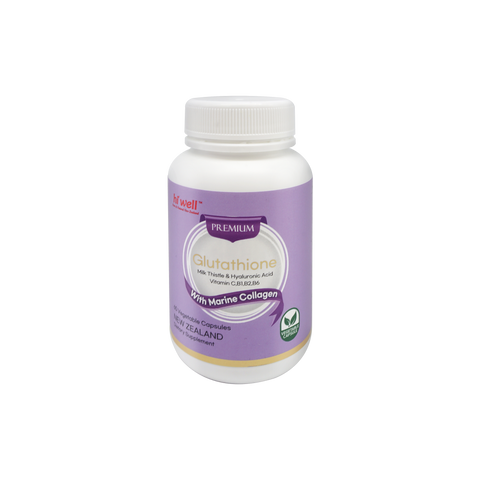 Hi Well Premium Glutathione with Marine Collagen