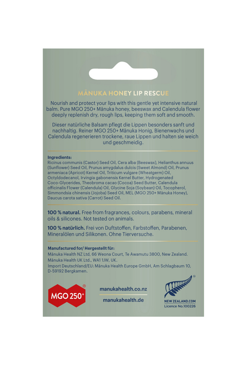 Manuka Health Manuka Honey Lip Balm 4.5g