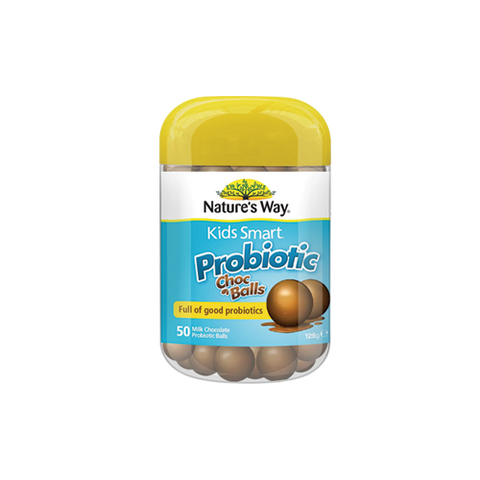 Nature's Way Kids Smart Probiotic 50 Choc Balls