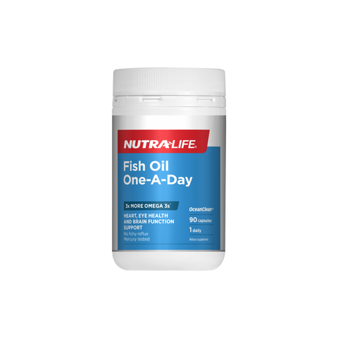Nutralife Fish Oil One-A-Day Concentrated Odourless 90 Capsules