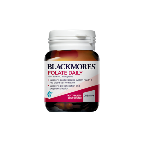 Blackmores Folate Daily 500mcg 90 Tablets