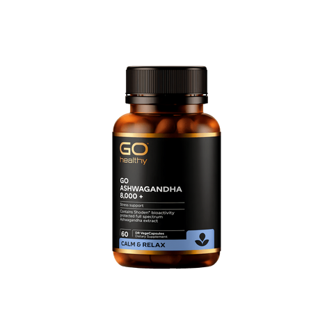 Go Healthy Go ASHWAGANDHA 8,000+ 60 VegeCapsules