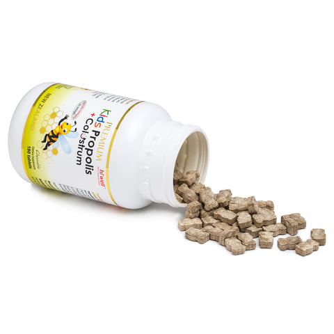 Hi Well Premium Kids Propolis Plus Colostrum 180 Tablets