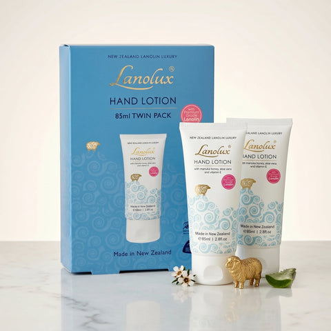 Natures Beauty Lanolux Hand Lotion 85ml Twin Pack