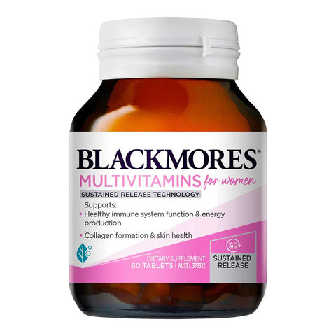 Blackmores Multivitamins for Women Sustained Release 90 Tablets (Exp. 09/Dec/2026)