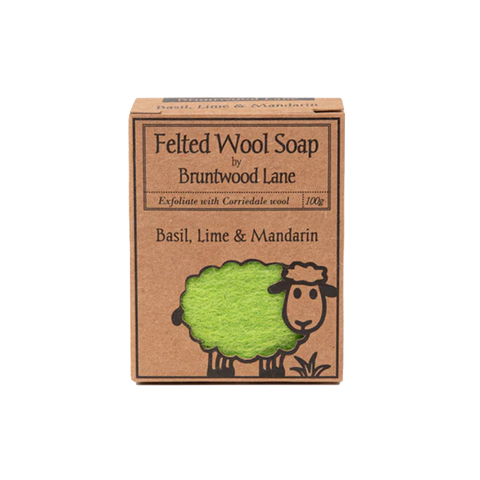 Bruntwood Lane Felted Wool Soap 100g