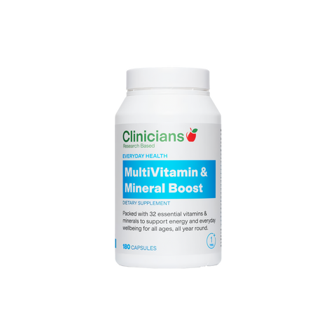 Clinicians Multivitamin & Mineral Boost 180 Capsules