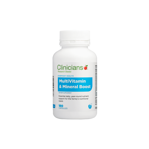 Clinicians Multivitamin&Mineral Boost 180 Capsules