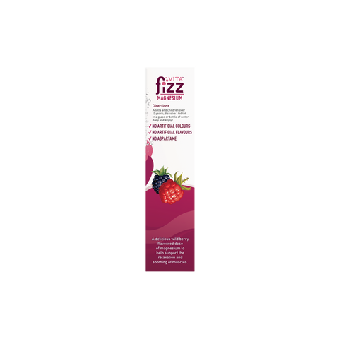 Red Seal VitaFizz Magnesium Wild Berry 13 Effervescent Tablets