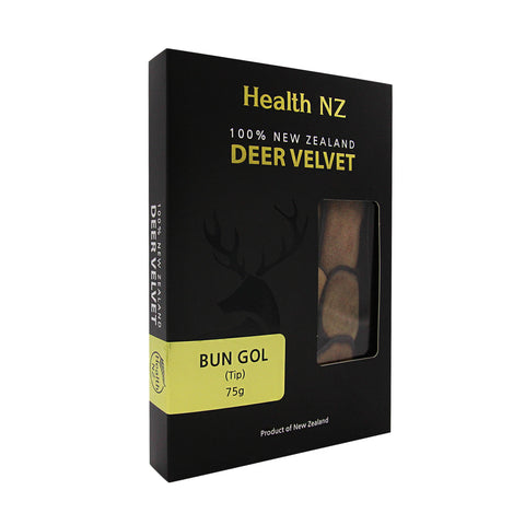 Health NZ 100% New Zealand Deer Velvet Bun Gol 75g