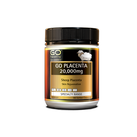 GO Healthy Go Placenta 20000mg 180 Softgels