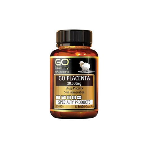 GO Healthy Go Placenta 20000mg 60 Softgels