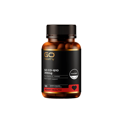 GO Healthy Go Co-Q10 300mg 60 Softgel Capsules