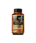 GO Healthy Go Grape Seed 60000mg 120 Vege Capsules