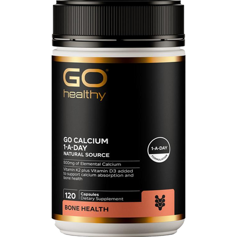 GO Healthy Go Calcium 1-A-Day 120 Capsules