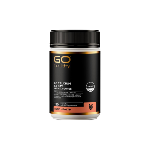 GO Healthy Go Calcium 1-A-Day 120 Capsules