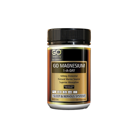 GO Healthy Go Magnesium 1-A-Day 120 Capsules