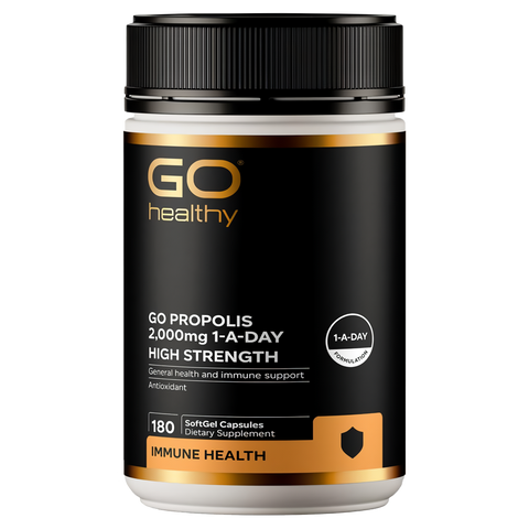 GO Healthy Go Propolis 2000mg 180 Softgels