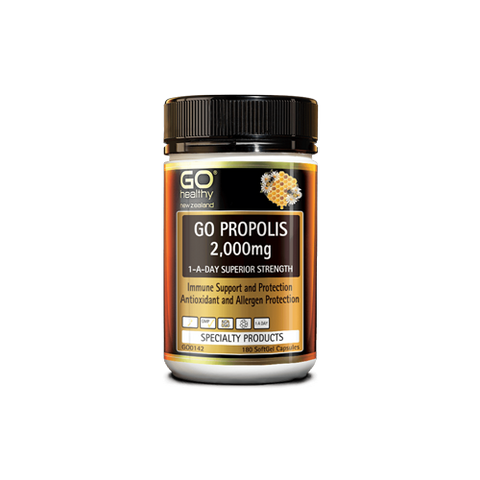 GO Healthy Go Propolis 2000mg 180 Softgels (Exp. 12/2026)