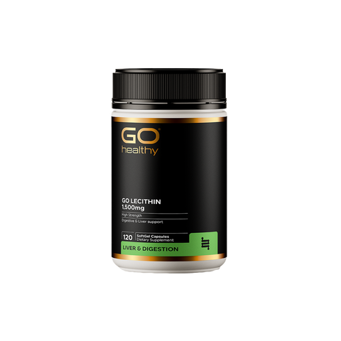 GO Healthy Go Lecithin 1500mg 120 Softgels