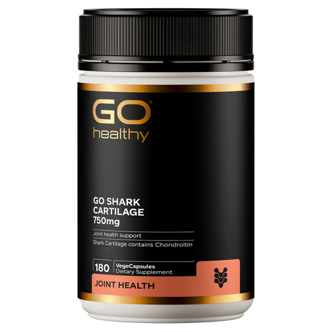 GO Healthy Go Shark Cartilage 750mg 180 Vege Capsules