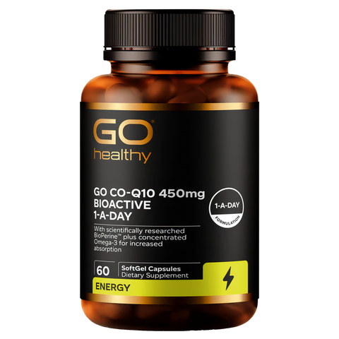GO Healthy Go Co-Q10 450mg BioActive 1-A-Day