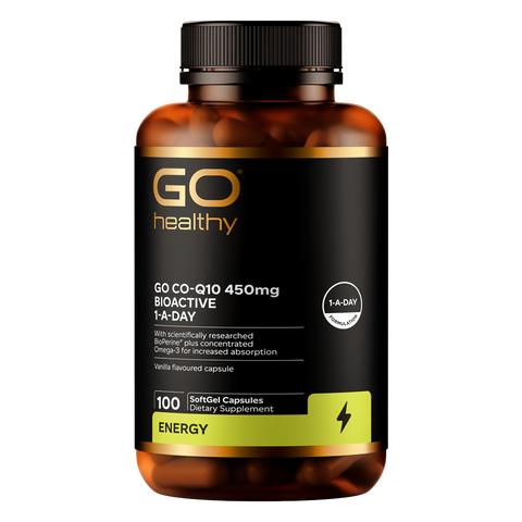 GO Healthy Go Co-Q10 450mg BioActive 1-A-Day