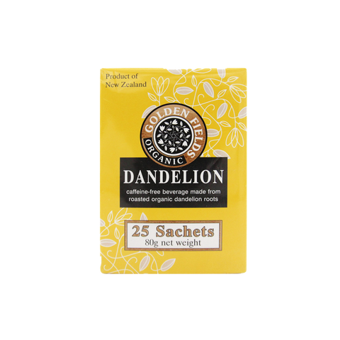Golden Fields Organic Dandelion 25 Sachets (80g)