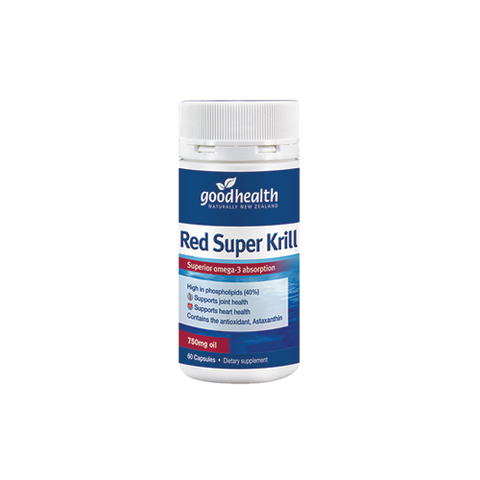 Goodhealth Red Super Krill 750mg 60 Softgels