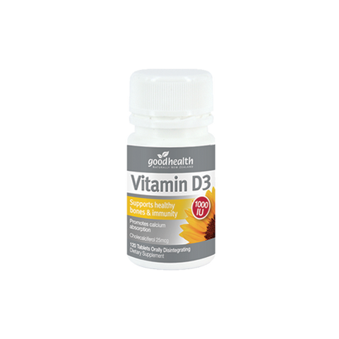 Goodhealth Vitamin D3 120 Tablets