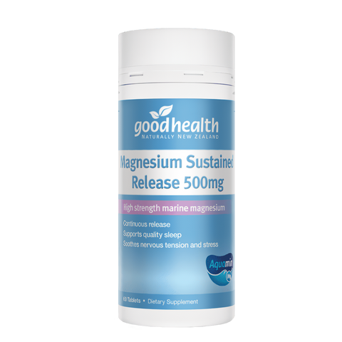 Goodhealth Magnesium Sustained Release 500mg 60 Tablets
