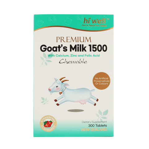 Hi Well Premium Goat's Milk 1500 300 Tablets