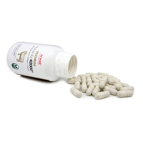 Hi Well Premium Placenta 42000+ 60 Vege Capsules